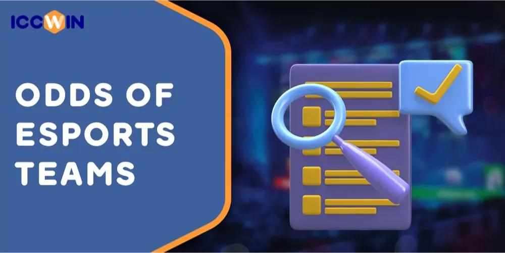 Odds of eSports teams 2023 Odds of eSports teams 2023